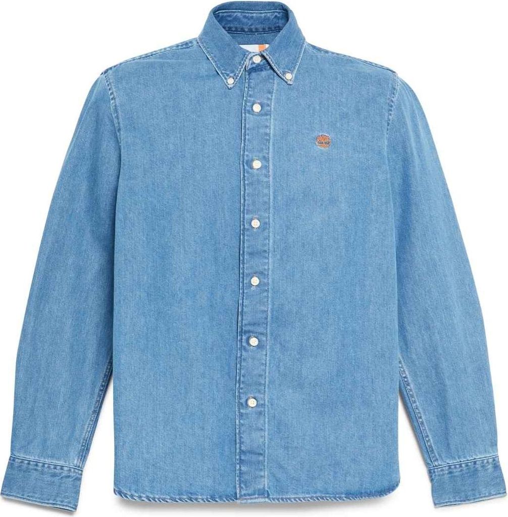 TIMBERLAND - Herren Jeanshemd mit Logo - Größe XL