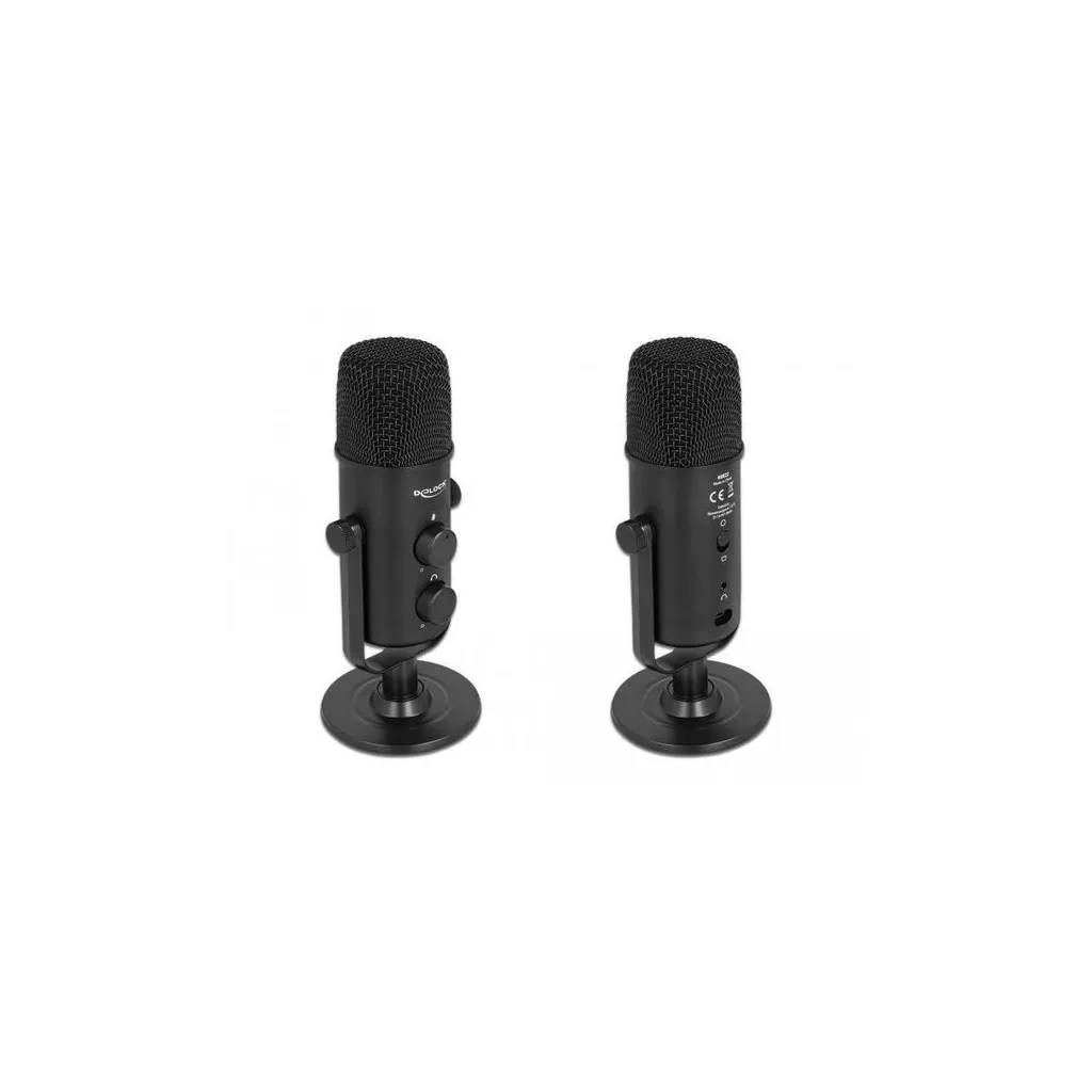 Microphone USB Delock pour Visioconférence et Télétravail - Son Clair