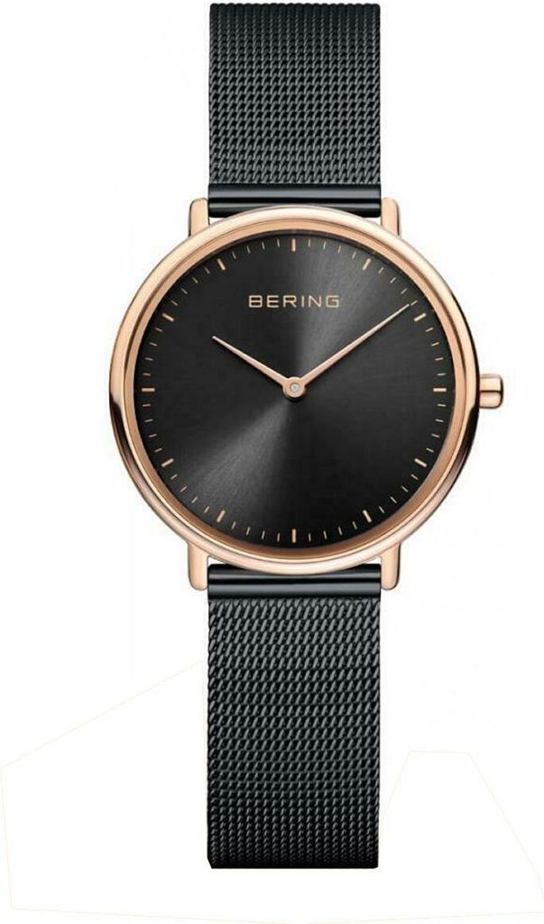 Bering Damen Uhr Armbanduhr Ultra Slim - 15729-166 Meshband Produktbild 