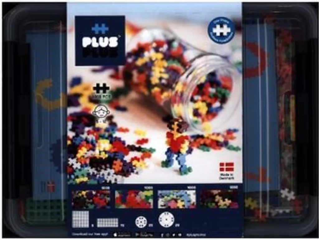 Plus Plus - 4000 briques créatives mélangées pour constructions 2D et 3D