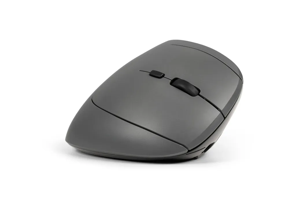 BakkerElkhuizen BNEMW3MVMR Souris Verticale MidWay 3-Mode Sans Fil