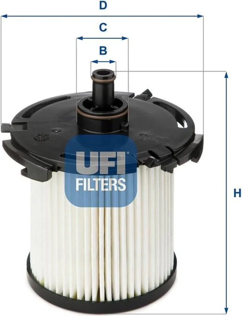 Filtre à carburant UFI 26.074.00 OE CC119176AA pour Transit et Tourneo