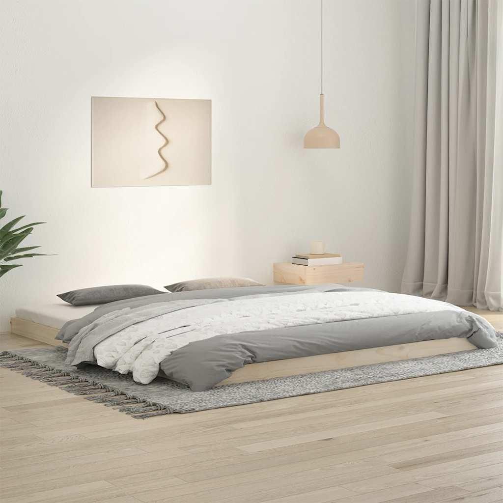vidaXL Postel z masivu 180x200 cm Borovice Obrázek produktu 