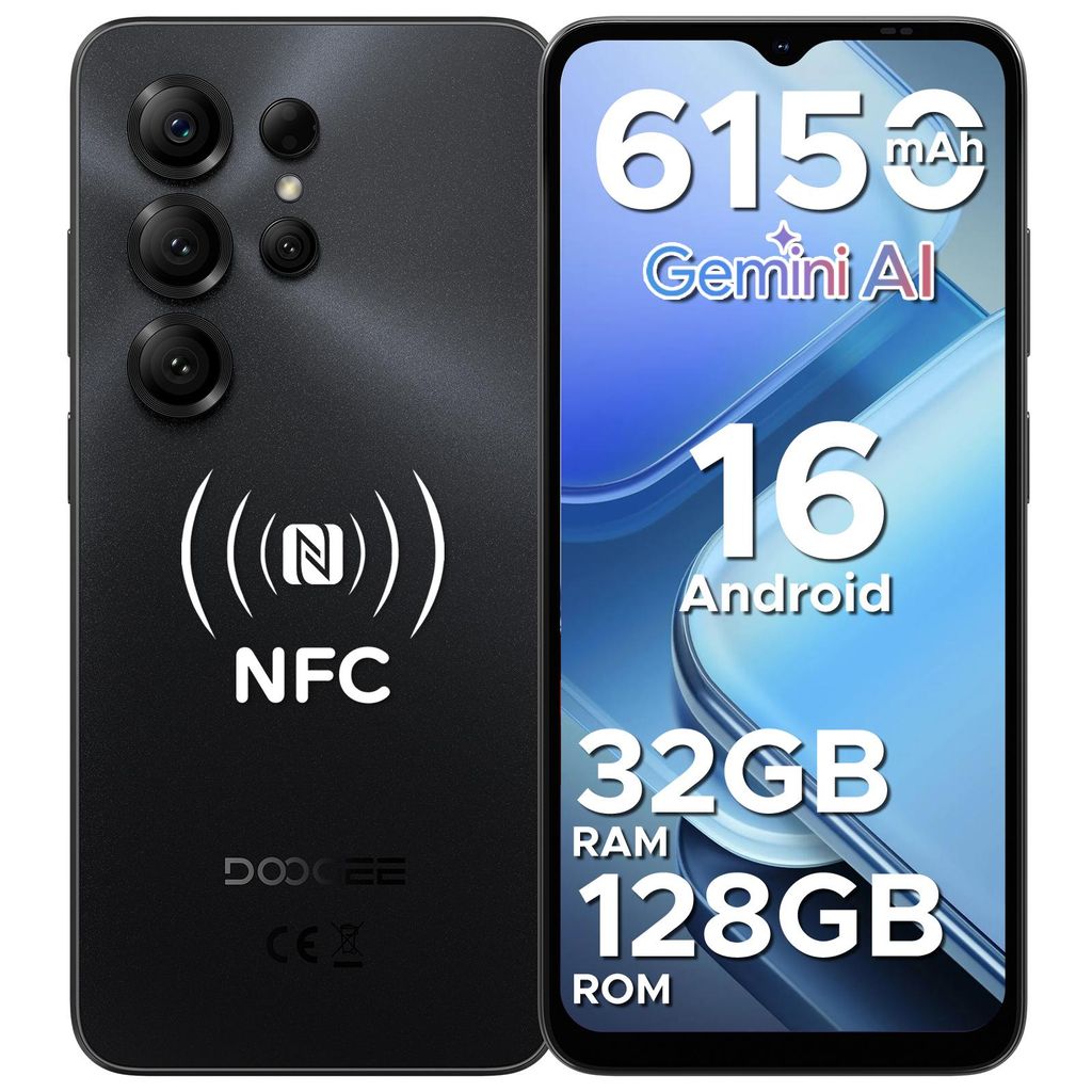 DOOGEE Note56X Pro Smartphone Handy, Android 16, 6,56" Produktbild 