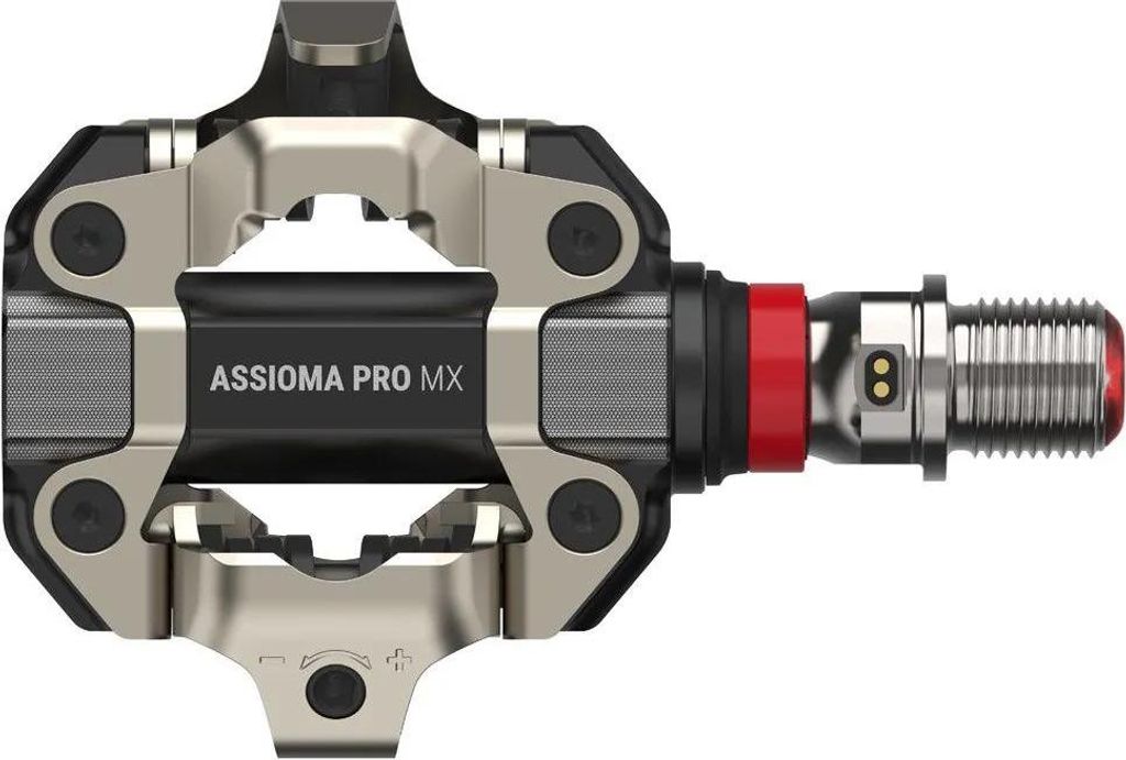 Favero Assioma Pro Mx Left Pedale Mit Leistungsmesser Silber Silber One Size