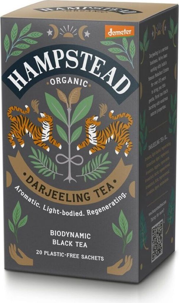 Hampstead Tea Darjeeling tea, Schwarzer Tee, 20 Stück(e), Papierschachtel