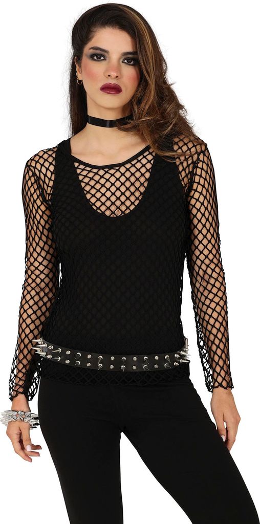Rock Sado Nieten Gürtel Punk Accessoire Karneval Outfit Produktbild 