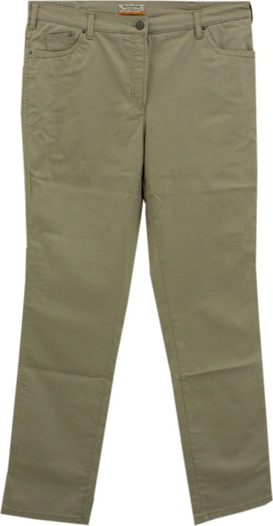 29451 Raphaela by Brax, Ina Divine, Damen Jeans Hose, Gabardinestretch, graubraun, D 44 W 34 L 32