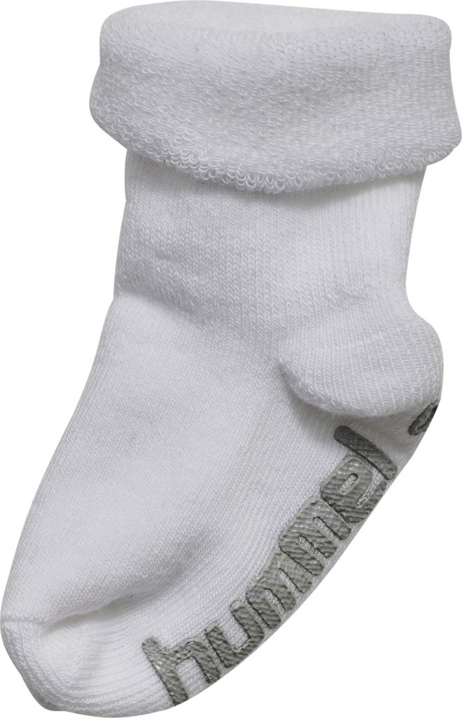 Hummel hmlMINI NON SLIP 3-PACK SOCK - WHITE, Größe:17-20
