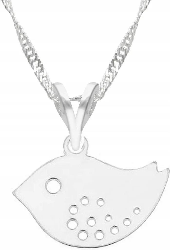 Collana d'argento con uccello Uccello volante motivo uccello ARGENTO 925
