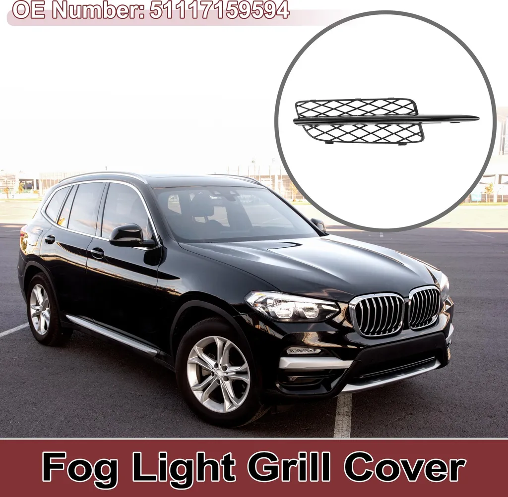 Remplacer Grille Cassée BMW X5 2007-2010 - Grille Antibrouillard ABS 51117159594