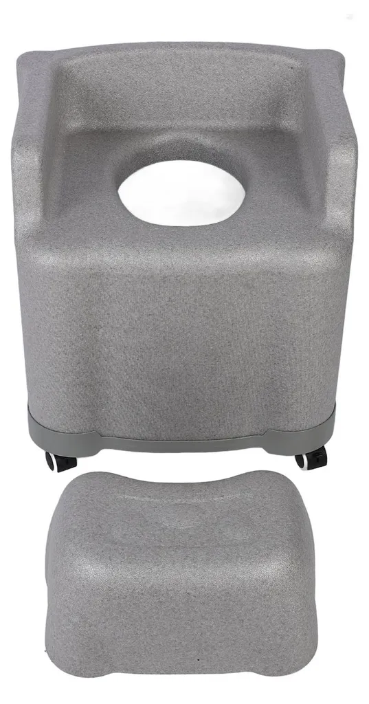 Chaise de toilette de chevet pour le shampooing et la douche des aînés