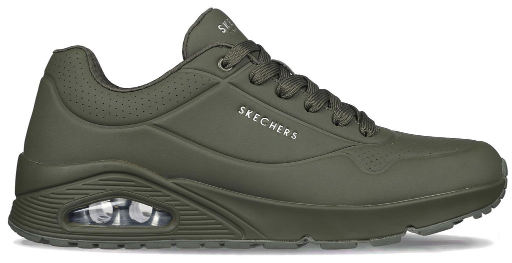 Skechers zapatillas 52458-DKGR color verde para hombre Imagen del producto 