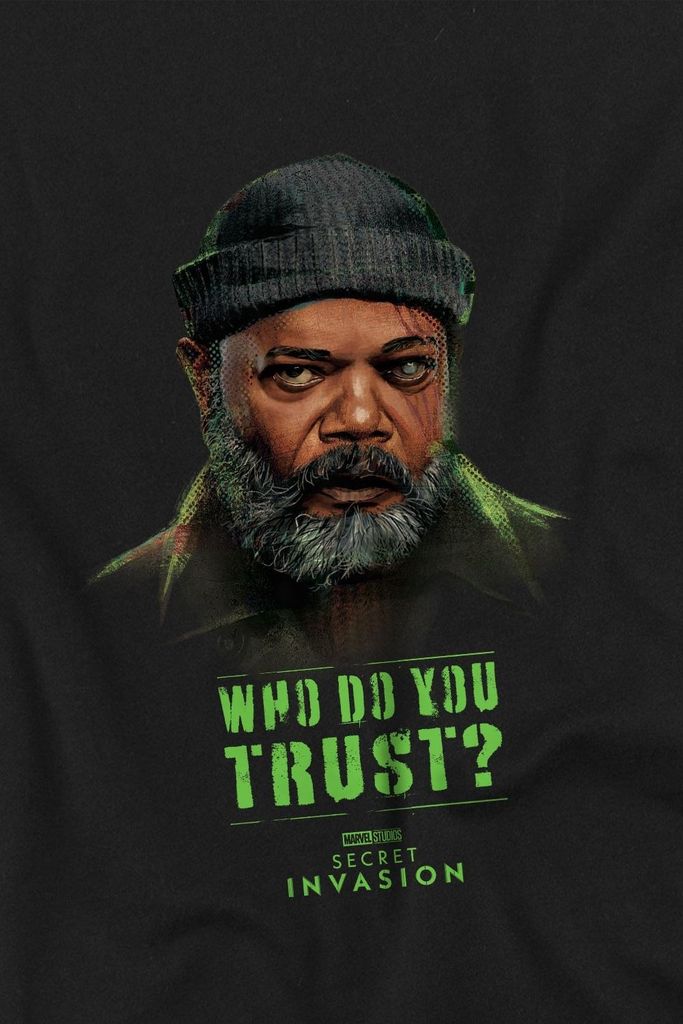 Marvel - "Secret Invasion" T-Shirt für Kinder TV3648 (116) (Schwarz)