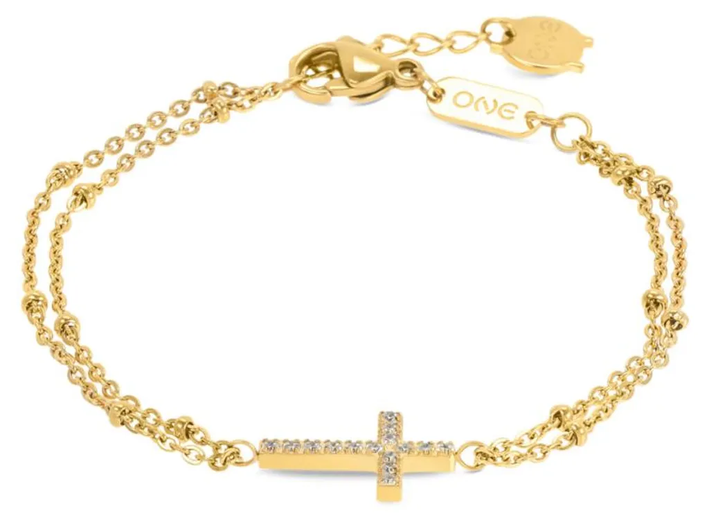 Bracelet Eins Ao Ojrb03G en Acier Inoxydable Argenté pour Homme
