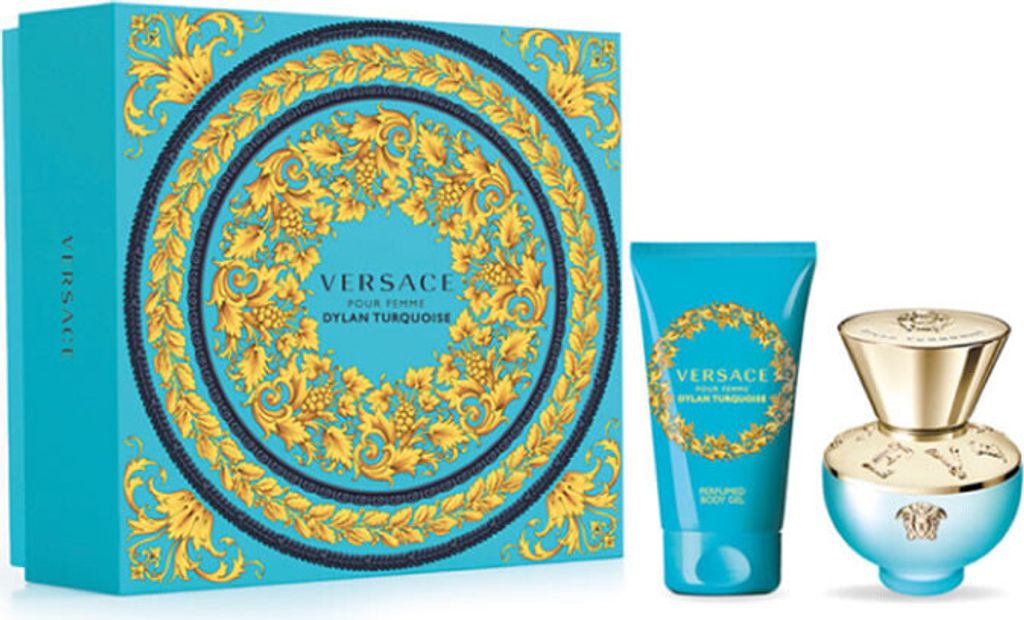 Versace Dylan Torquoise Eau De Toilette Spray 30ml Set 2 Pieces