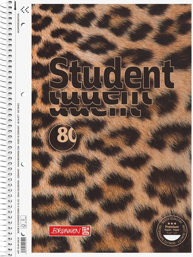 Collegeblock A4 90g Leo Lin28 Produktbild 