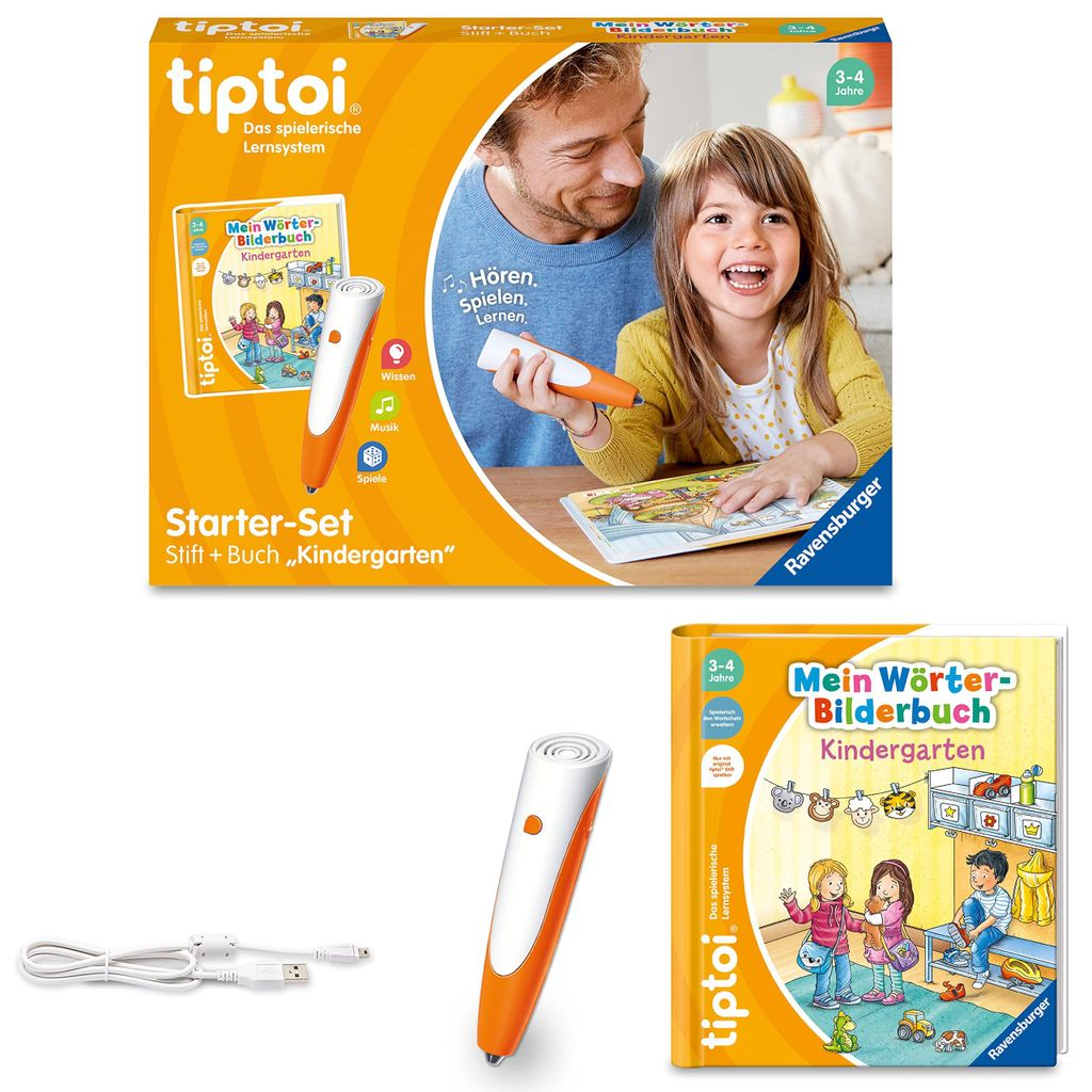 Ravensburger tiptoi Starter-Set 00113 : Stylo et livre Image du produit 