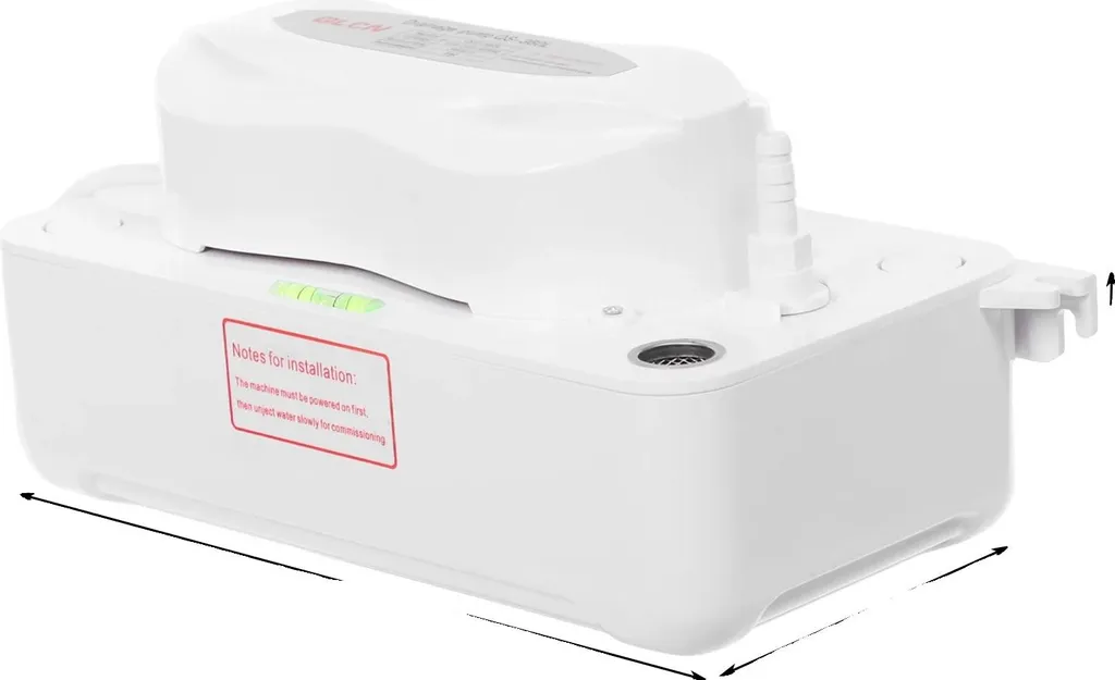 Pompe à condensat pour climatisation et chaudière - 1800ml Silencieux
