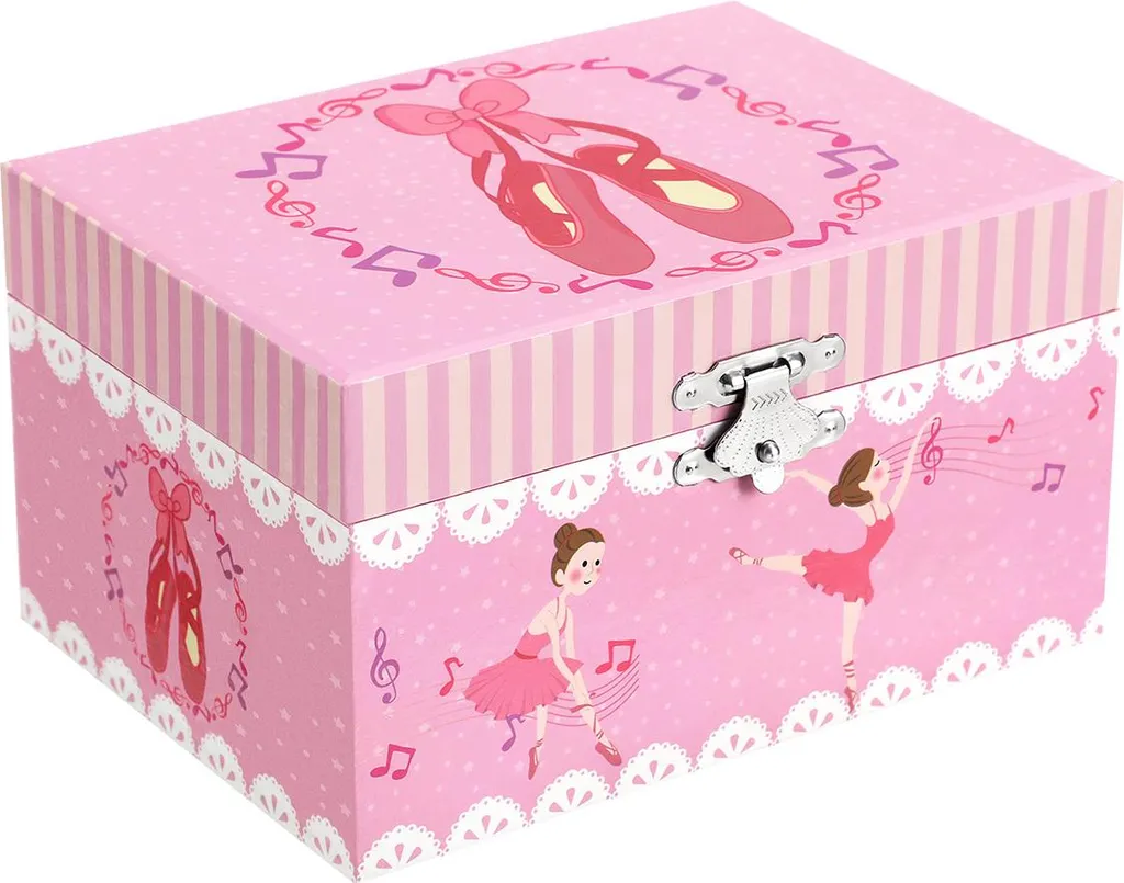 Scatola dei Desideri Rosa per Bambina: Portagioie Magico con Unicorno