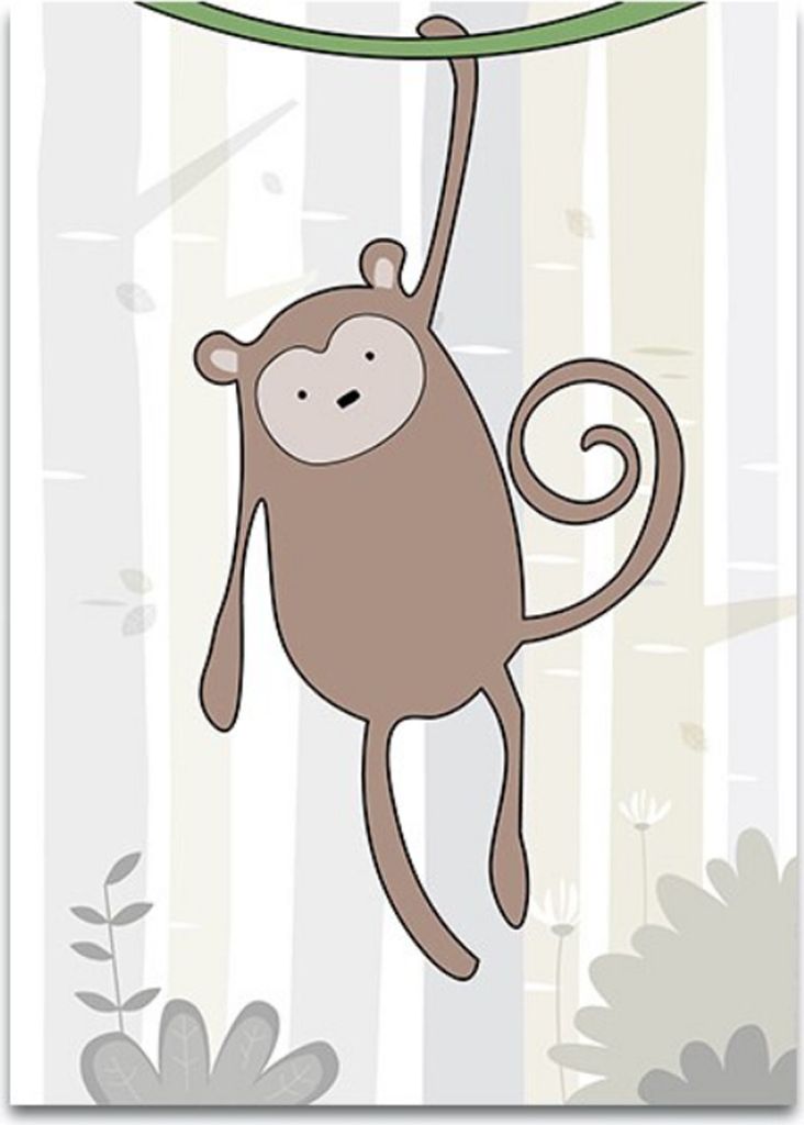 TPFLiving Kunstdruck LW-1034 (OHNE RAHMEN) Poster - Leinwand - Wandbild - Hochauflösender Giclée-Druck, langlebig und hochwertig - Löwe, Zebra, ...