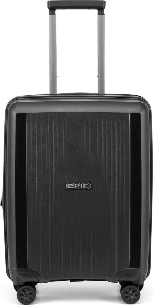 EPIC Halo 55 cm Valise Cabine Extensible Instant Black Noir Robuste