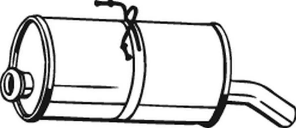 Silencieux BOSAL 135-705 : Anti-bruit pour Partner Berlingo 1726QV