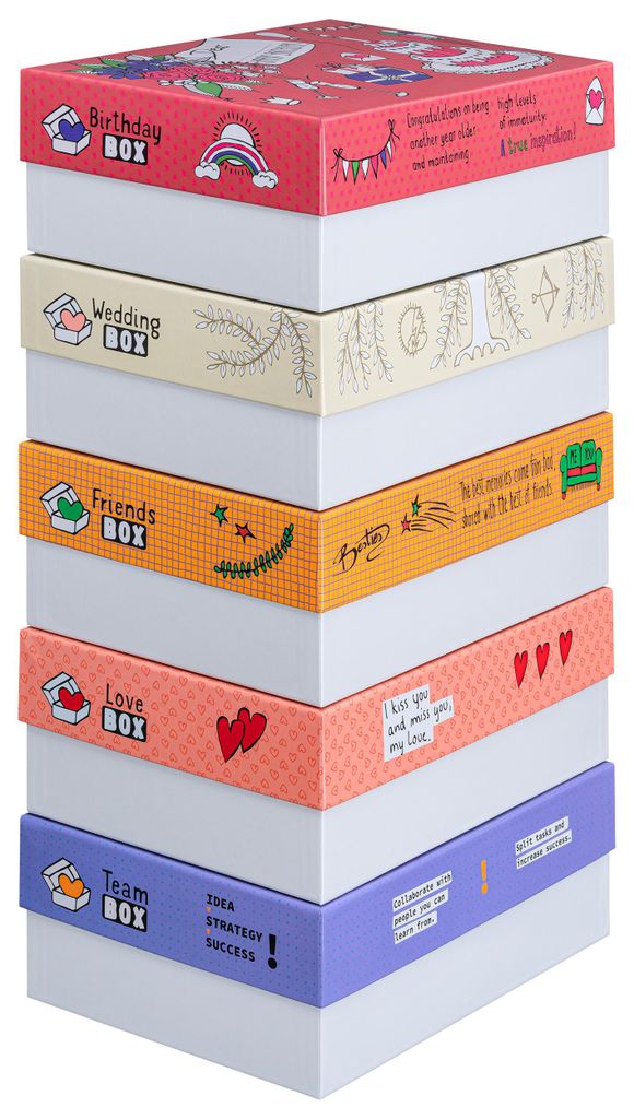 Storybox sortiert, 360x240x120mm