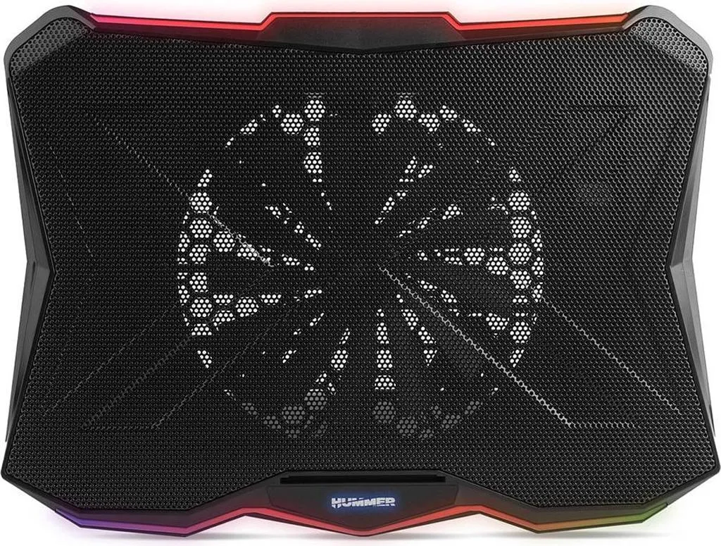 Refroidisseur PC portable 17,3" Nox Base Pro Stand avec éclairage RGB LED