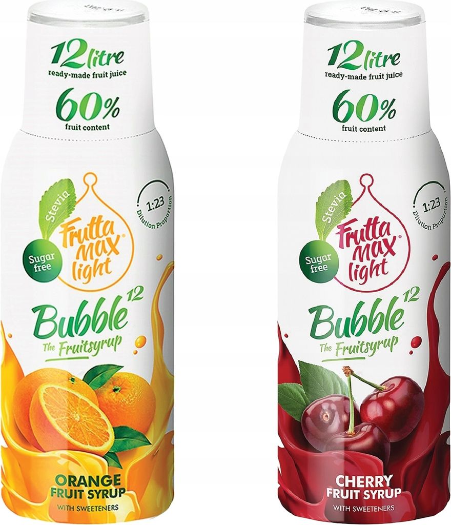 Sirupy Fruttamax Orange Cherry Light , 500 ml, 2 kusy Obrázek produktu 