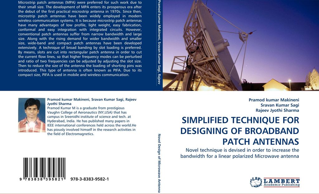 Simplified Technique For Designing Of Broadband Patch Antennas