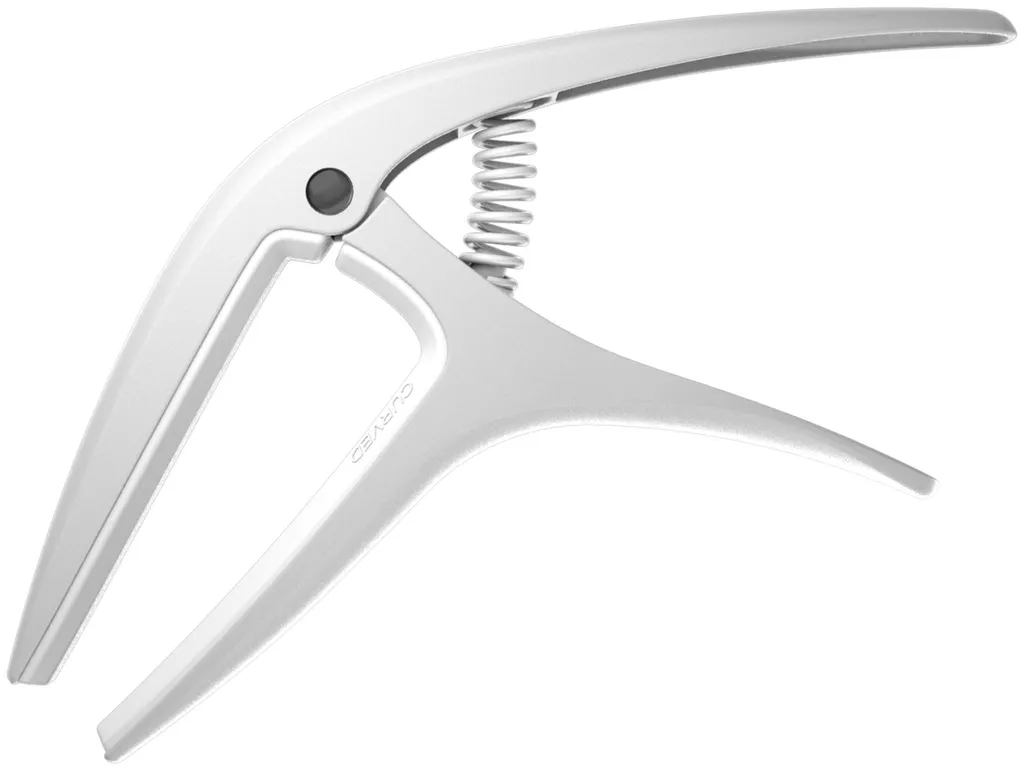 Ernie Ball Axis Capodastre Blanc - Capo Guitare Universel Ergonomique