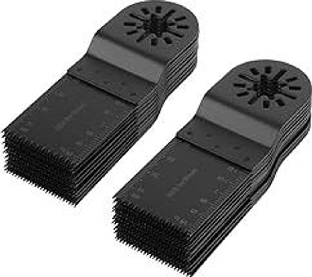 20 Stück Sägeblätter für Schwingsägen, Multifunktionswerkzeug, 34 mm, Schwingklinge zur Schneidreparatur