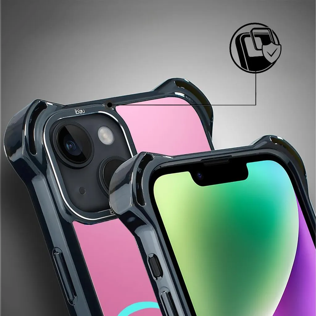 Coque iPhone 14 Plus Incassable MagSafe IBIZU DropGuard Ultra #Move Art - 3