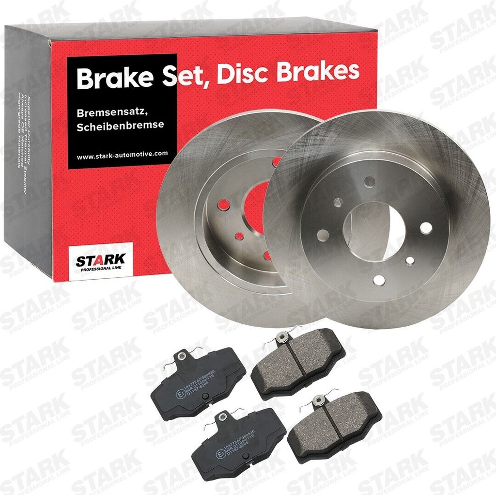 STARK SKBK-10991805 - OE 43206 59J01 Bremsscheiben und -beläge für Almera II (N16), Primera (P10), Primera (P11)