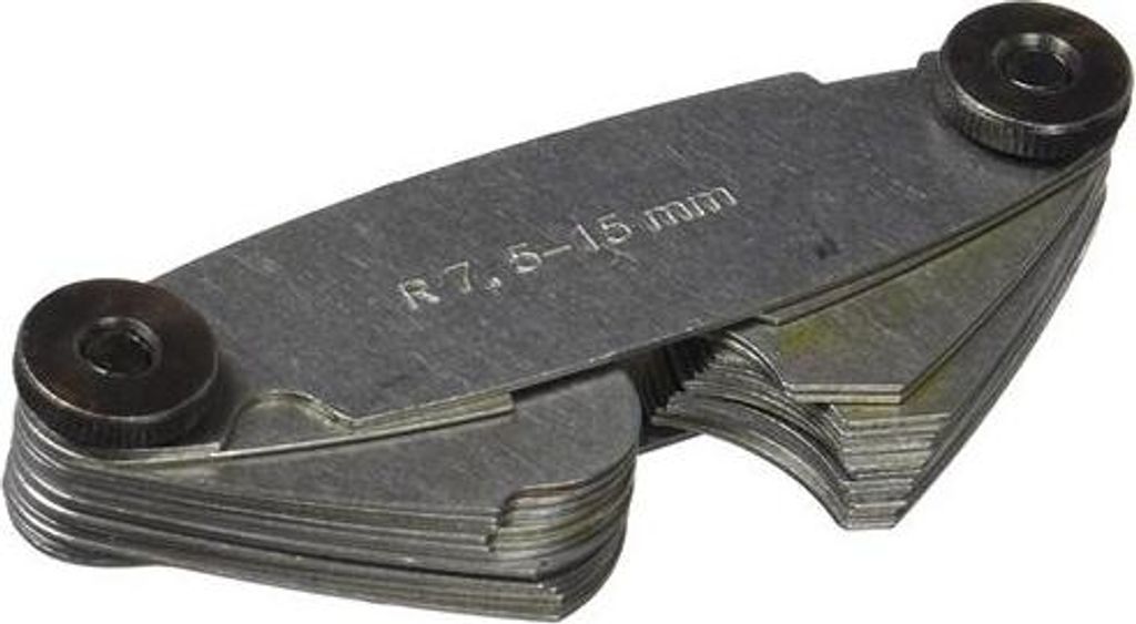 Vogel Radienschablone 16 Blatt 7,5-15,0mm, 472106