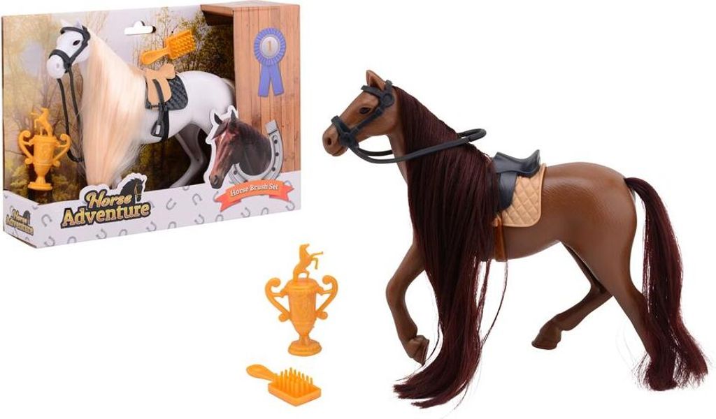 John Toy Horse Bürstenset groß