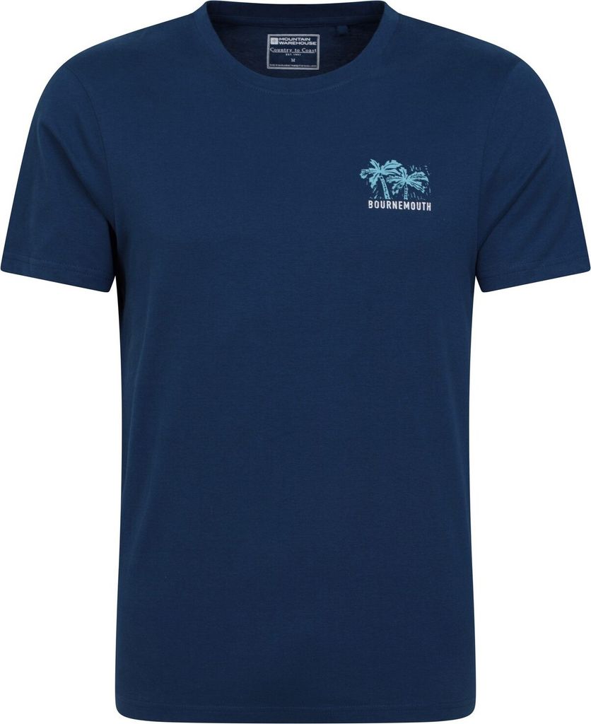 Mountain Warehouse - "Bournemouth" T-Shirt für Herren MW3132 (L) (Marineblau)