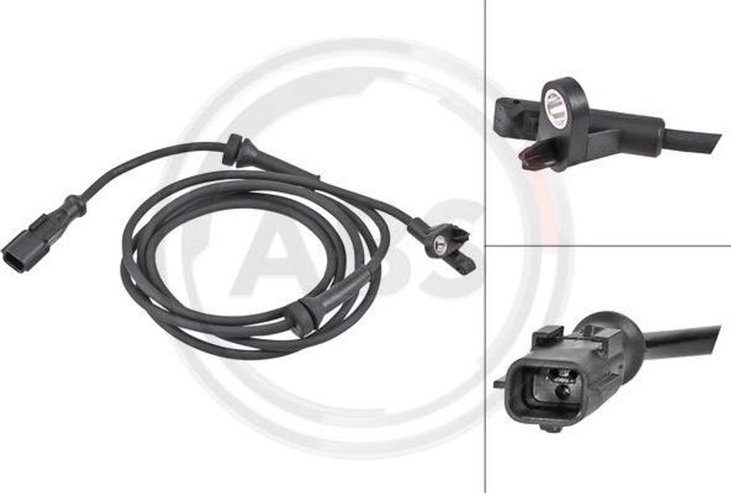 A.B.S. 32035 Raddrehzahlsensor OE 4539055600 kompatibel mit Fortwo, Forfour
