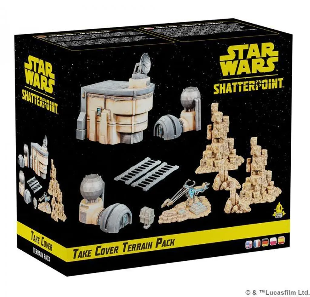 Terrain de Jeu Star Wars Shatterpoint Couverture du Sol pour Abri de Combat