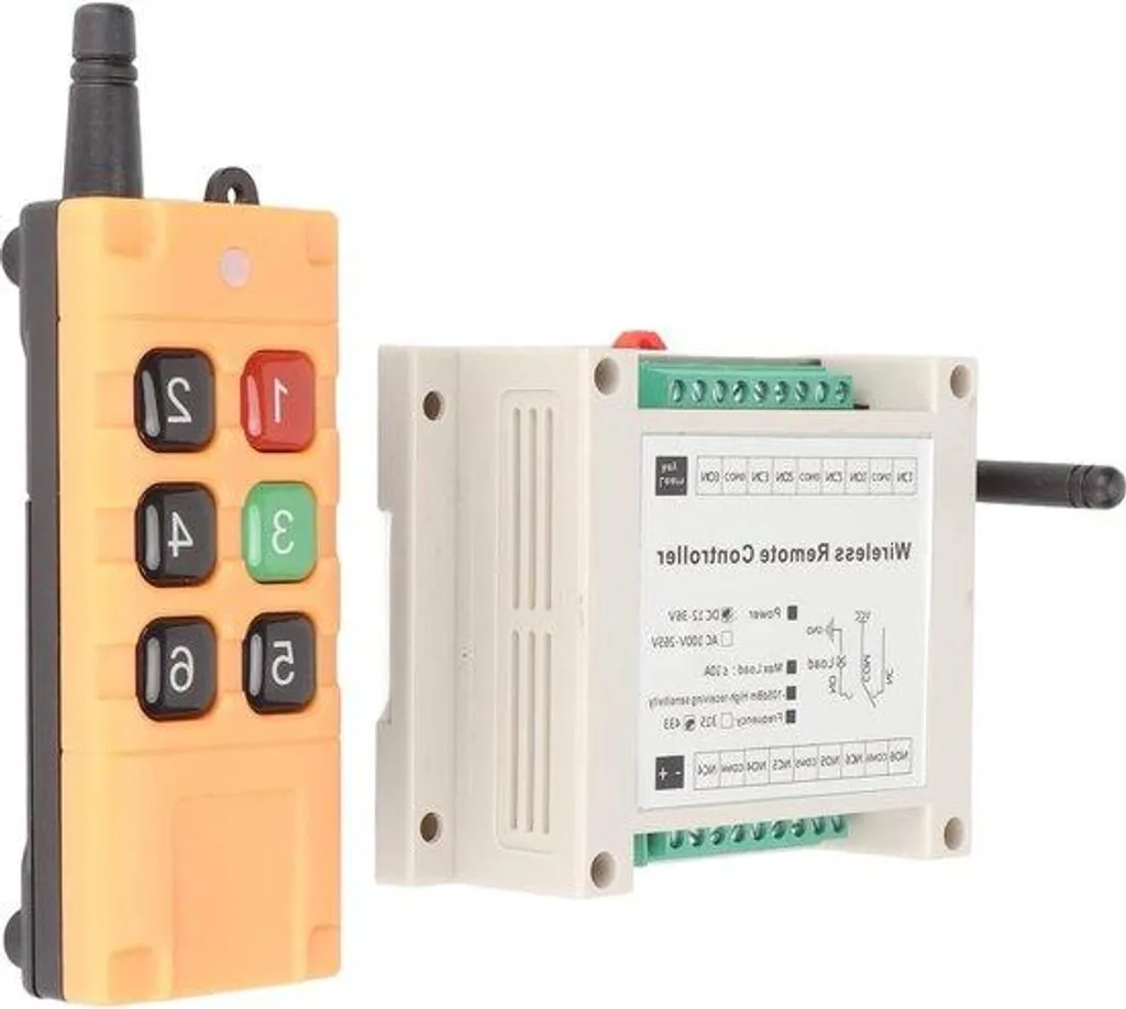 Contrôlez vos appareils à distance avec ce kit relais RF 6 canaux 12-36V