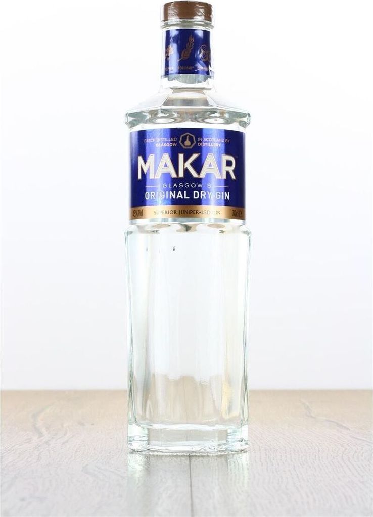 Makar Glasgow Gin 43% Vol. 0,7 l