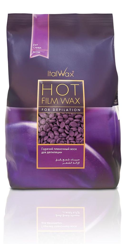 Italwax Pruim - 500g - Harsperls voor ontharing - Productafbeelding 