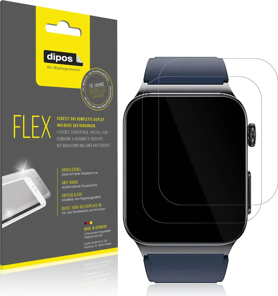 Protezione Watchmark Cardio One - Set 2x dipos Flex Pellicola 100%