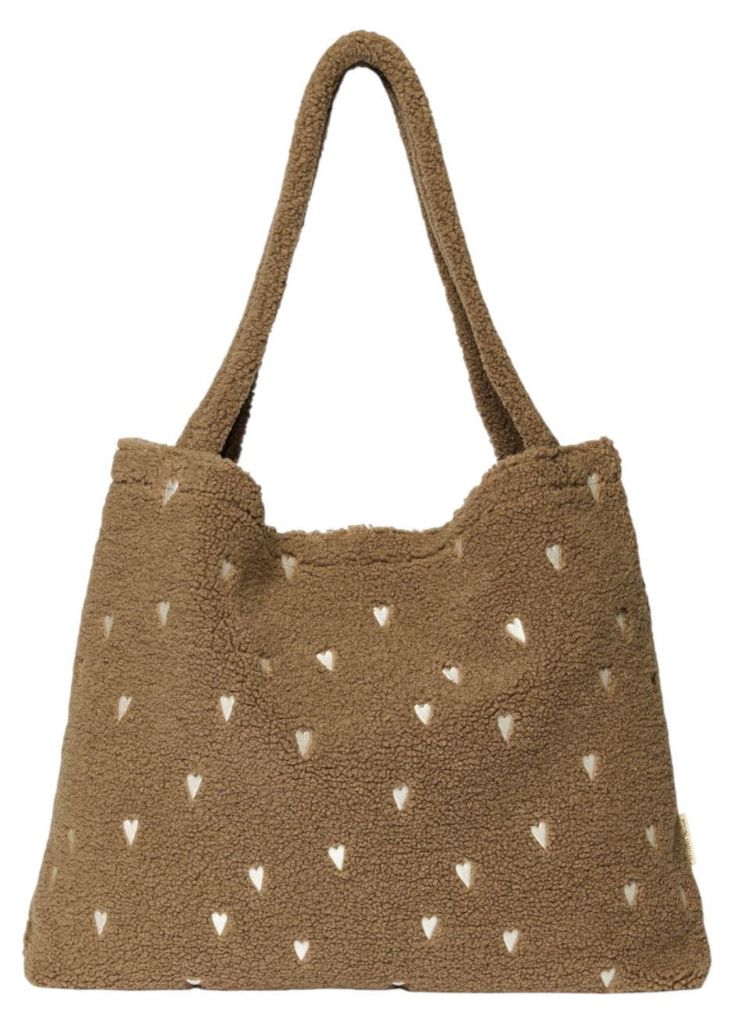 Studio Noos Teddy Hearts Mom Bag - Braun Produktbild 