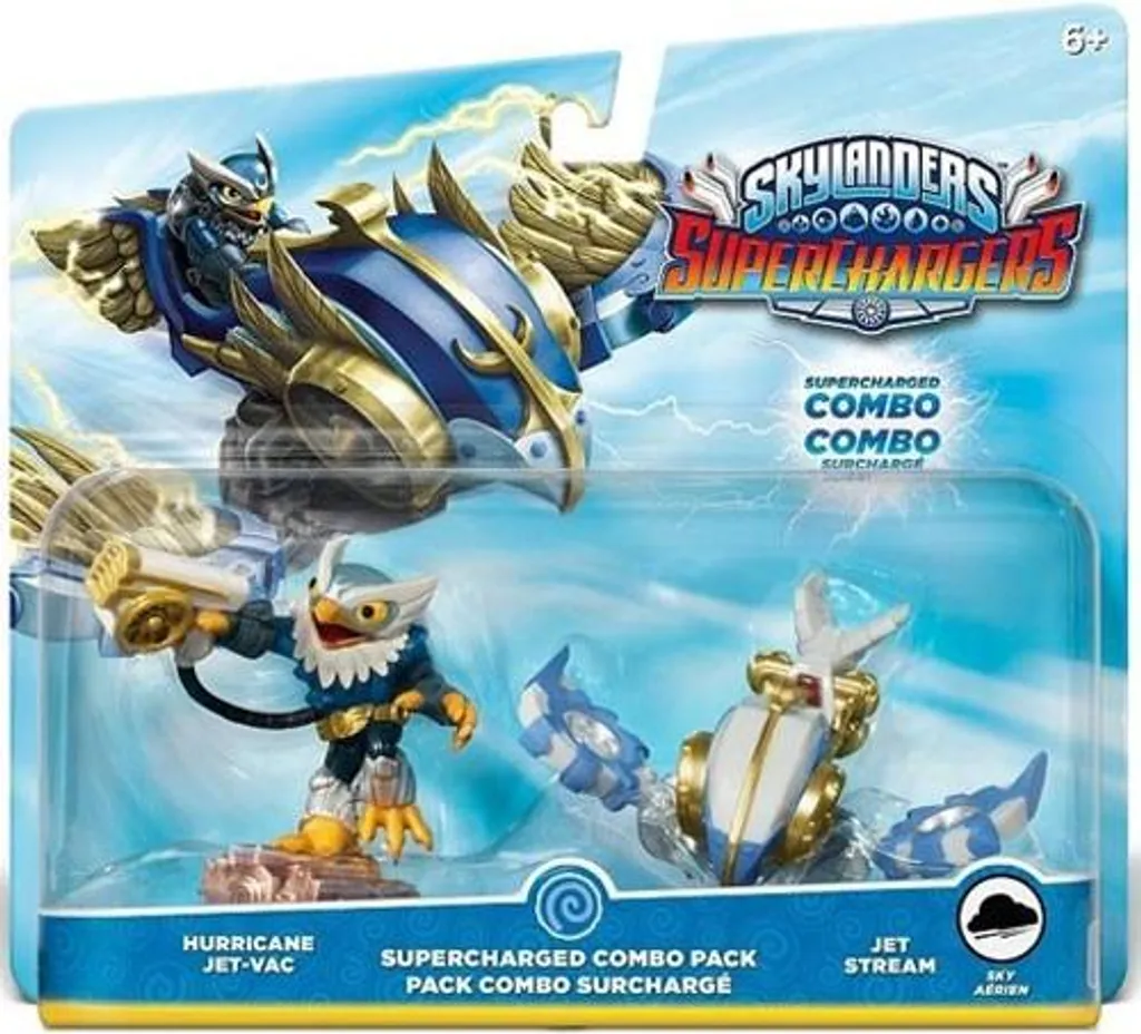 Pack de 2 Figurines Skylanders Superchargers : Terrafin et son Shark Tank