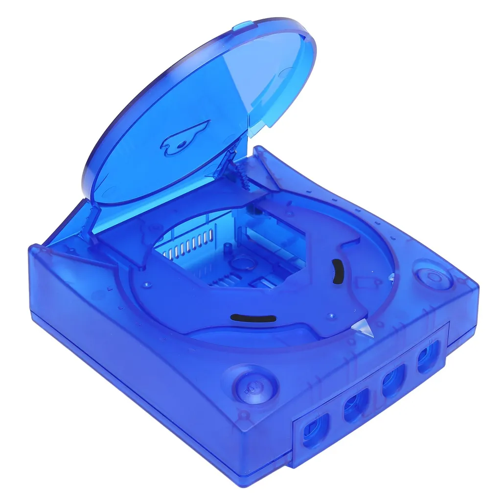 Coque de remplacement translucide pour console SEGA Dreamcast DC - Gris