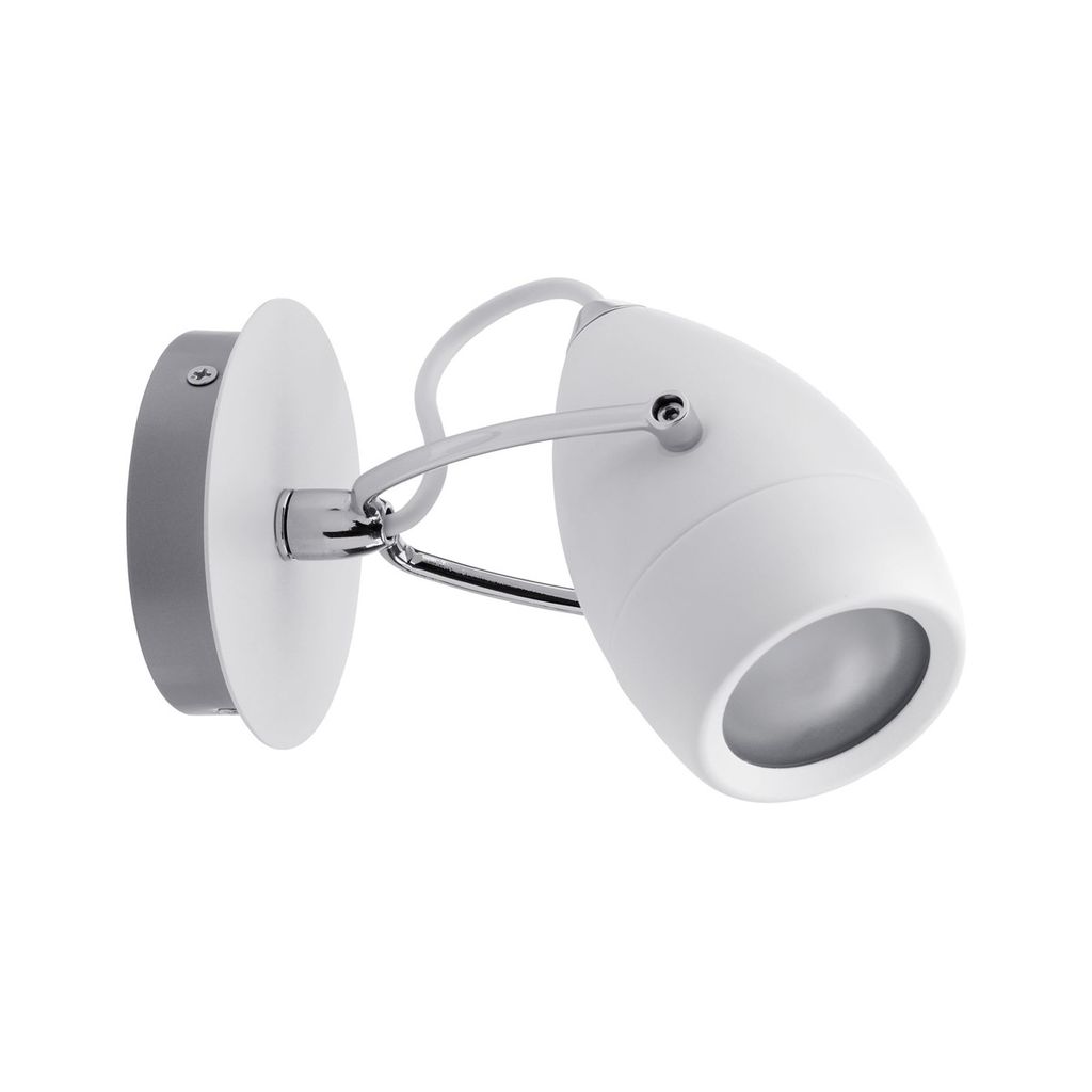 Paulmann Spotlight Drop IP44 max 1x10W GU10 Weiß/Chrom 230V Produktbild 