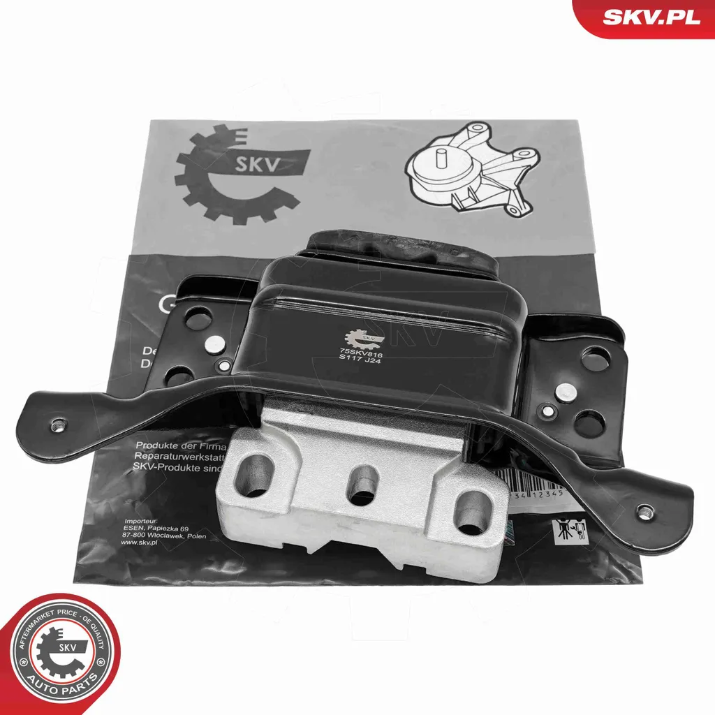 Roulement de boîte automatique ESEN SKV 75SKV816 pour VW Golf VII