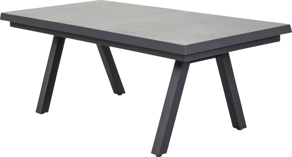 Gartentisch Aluminium Vivera II 200/260 x 100 cm ausziehbar Produktbild 